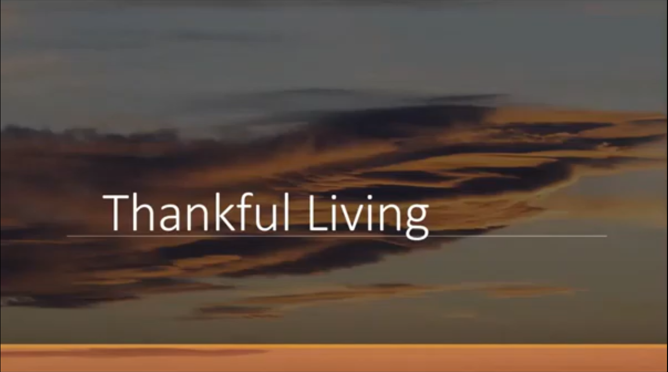 Thankful Living