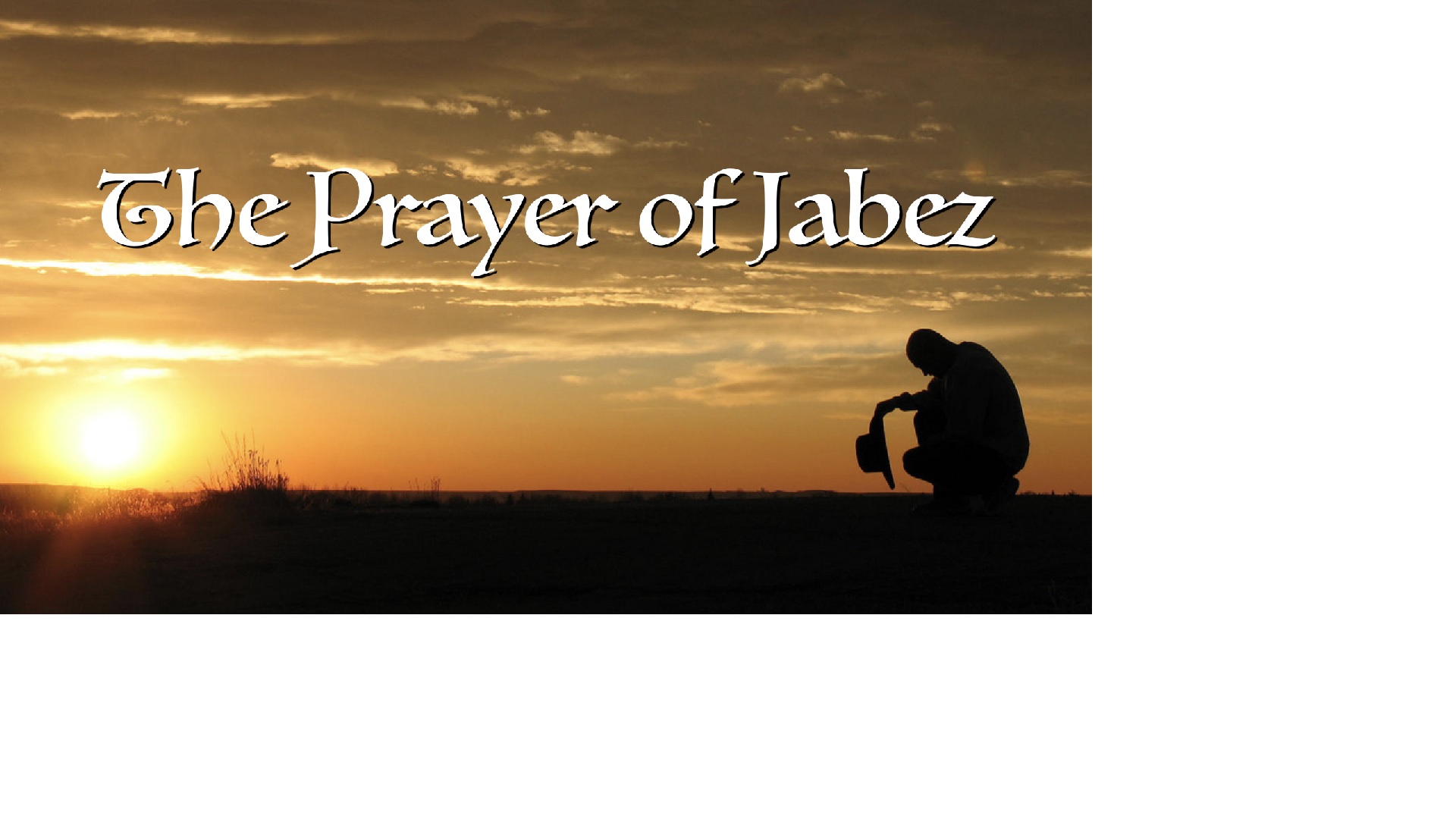 Prayer of Jabez